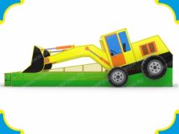 Горка тюбинговая Трактор