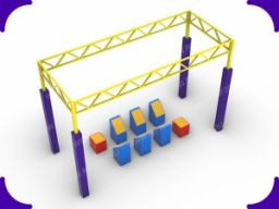 Препятствие Бег по камням